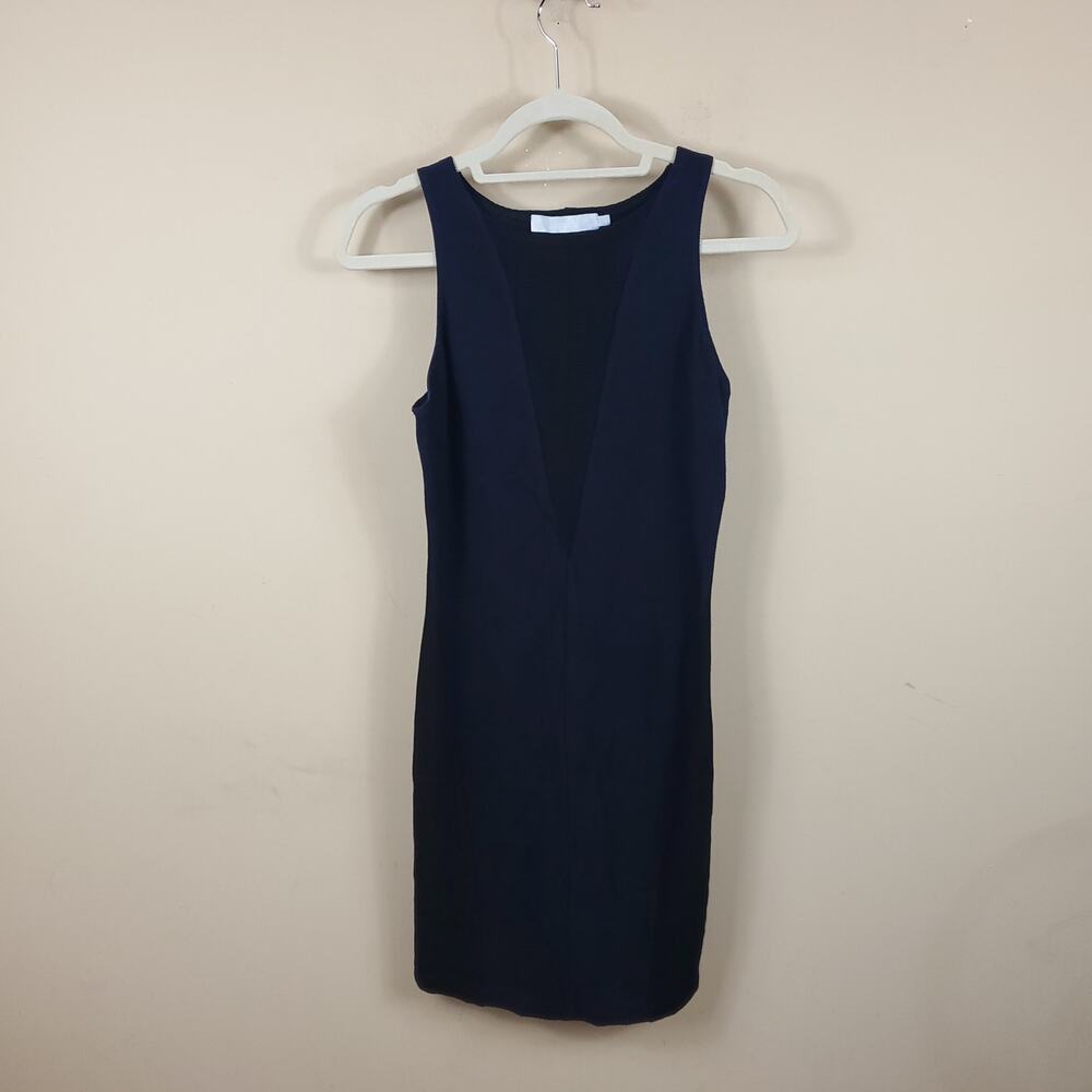 KAIN Mini Rib Winona Dress in Black Size M